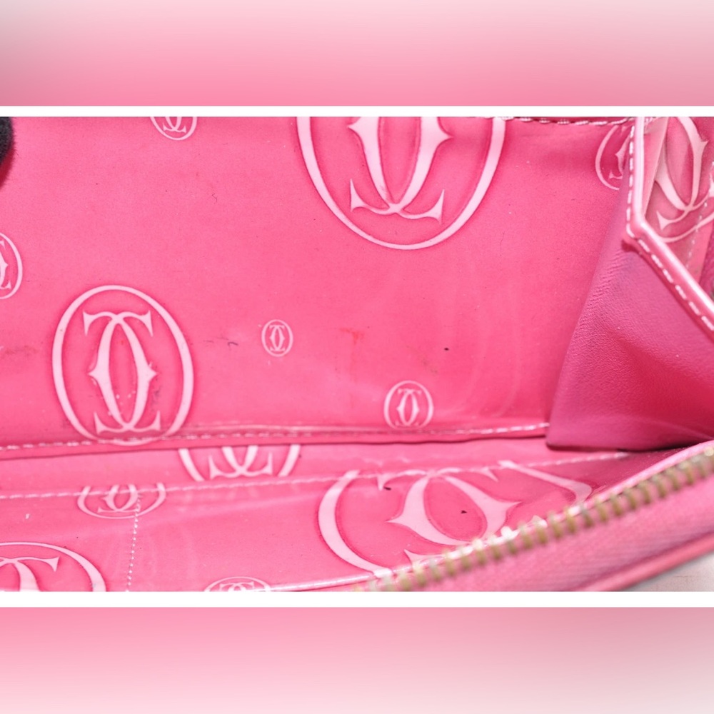Authentic Must De Cartier Happy Birthday zippy wallet GUC - Picture 10 of 12